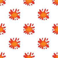 Red explosion pattern seamless vector