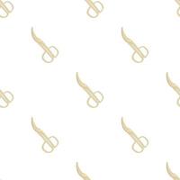 Scissors pattern seamless vector