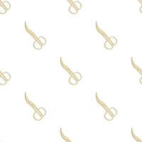 Scissors pattern seamless vector