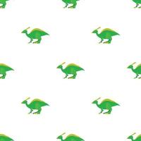 Parasaurolof pattern seamless vector