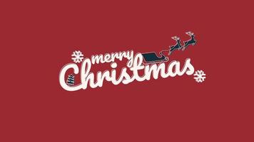 merry christmas banner design winter background flyer vector