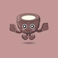 Illustration vector graphic cartoon character