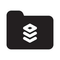 Database System Icon vector