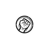 Punch logo or icon design vector