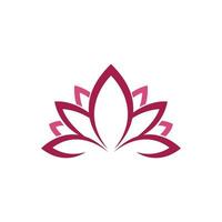 Beauty Vector lotus icon