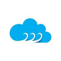 Cloud template vector