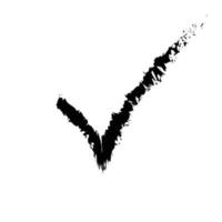 Checkmark icon, vector