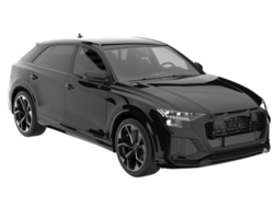 suv realista isolado em fundo transparente. renderização 3D - ilustração png