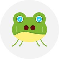 Frog Creative Icon Design vector