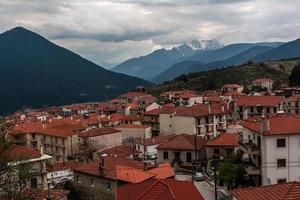 Landscapes of the town of Karpenisi photo