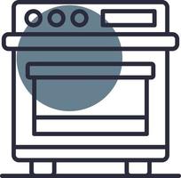 Oven Creative Icon Design vector