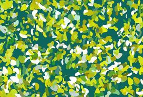 Light Green, Yellow vector pattern with chaotic shapes.