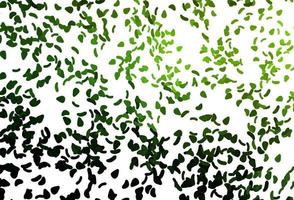 Light Green, Yellow vector texture with random forms.
