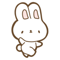 Cute Rabbit Characters png