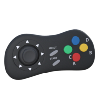 Video game console device 3d rendering png