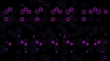 Abstract background with glowing Circle video