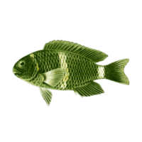 beau poisson d'aquarium isolé sur fond transparent png