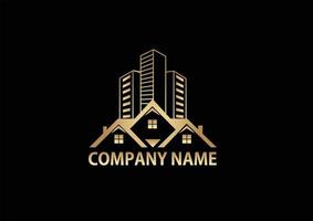 company logo vector gold