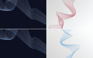 Add a touch of sophistication to your presentation with this vector background pack