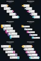 ilustrar ideas complejas con infografías vectoriales y diagramas de ciclo vector