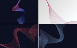 Use this pack of vector backgrounds to add a touch of sophistication to your flyer. presentation. or brochure