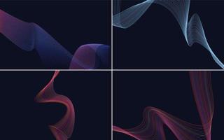 Elevate your project with this set of 4 vector backgrounds