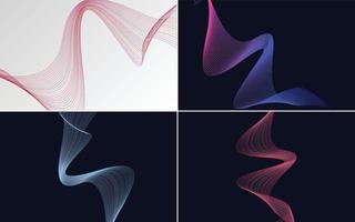 Add visual interest to your presentation with this vector background pack