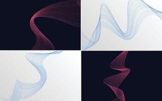 Use this vector background pack to create a unique and memorable presentation