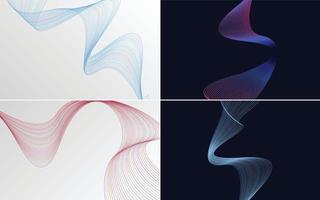 Add a touch of class to your presentation with this vector background pack