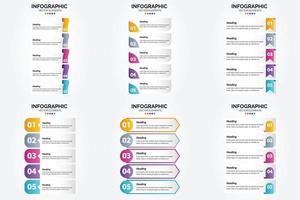 Use this vector illustration infographics set to make your advertising in brochures. flyers. and magazines more attractive.