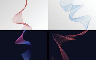 Add depth to your designs with this set of 4 vector backgrounds