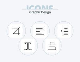 Design Line Icon Pack 5 Icon Design. . . layers. right. align vector