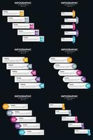 Illustrate complex ideas with vector infographics and cycle diagrams