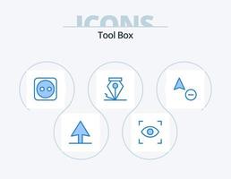 Tools Blue Icon Pack 5 Icon Design. . ink. cursor vector