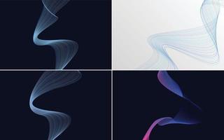 Add a touch of elegance to your presentation with this vector background pack