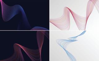 Use these vector line backgrounds to make your design stand out