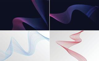 Use this vector background pack to add a touch of modernity to your presentation. flyer. or brochure