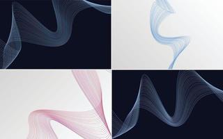 Add a touch of sophistication to your presentation with this vector background pack