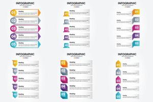 infografías de ilustración vectorial en diseño plano para publicidad en folletos. volantes y revistas. vector