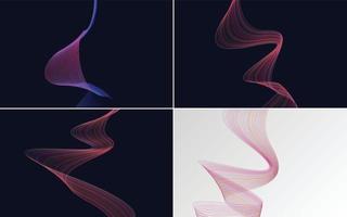 Add visual interest to your design with this pack of vector backgrounds