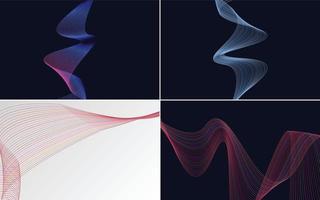 Use these vector backgrounds to create modern designs
