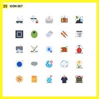 25 Creative Icons Modern Signs and Symbols of growth business sale analysis love Editable Vector Design Elements