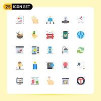 25 Creative Icons Modern Signs and Symbols of bird plumbing captain plumber gauge Editable Vector Design Elements