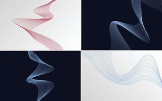 Use this vector background pack to create a stylish and professional presentation