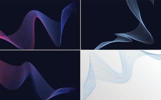Use this vector background pack to create a unique and memorable presentation