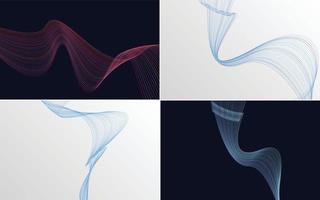 Add a touch of elegance to your presentation with this vector background pack