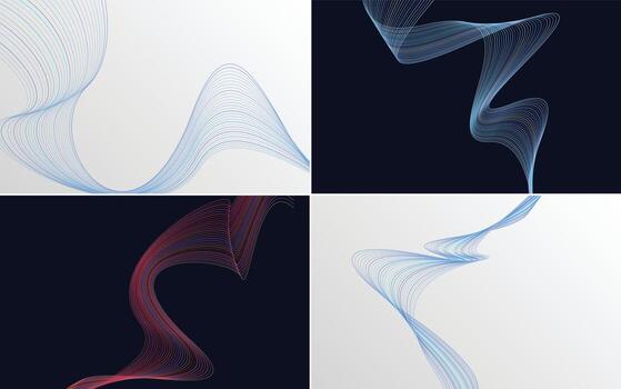 Use this vector background pack to create a striking presentation