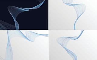 Use these vector line backgrounds to create a polished look