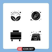 Creative Icons Modern Signs and Symbols of leaves suitcase relax natural advertisement Editable Vector Design Elements