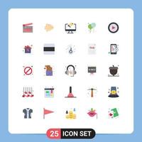 25 Universal Flat Colors Set for Web and Mobile Applications ireland bloon schooling offer web Editable Vector Design Elements